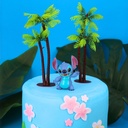 KIT DECOR GATEAU STITCH 6CM