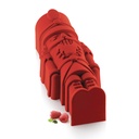 MOULE SILIKOMART NUTCRACKER BUCHE 1000 253 x 90MM HT 75 MM