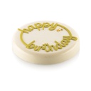MOULE SILIKOMART BIRTHDAY DECOR MAT TD15 ø168 H 2 MM