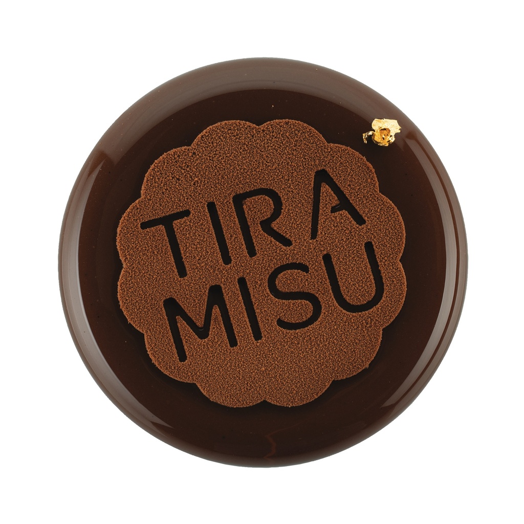 MOULE SILIKOMART MINI TIRAMISU DECOR MAT TD16 ø60 H 2 MM 