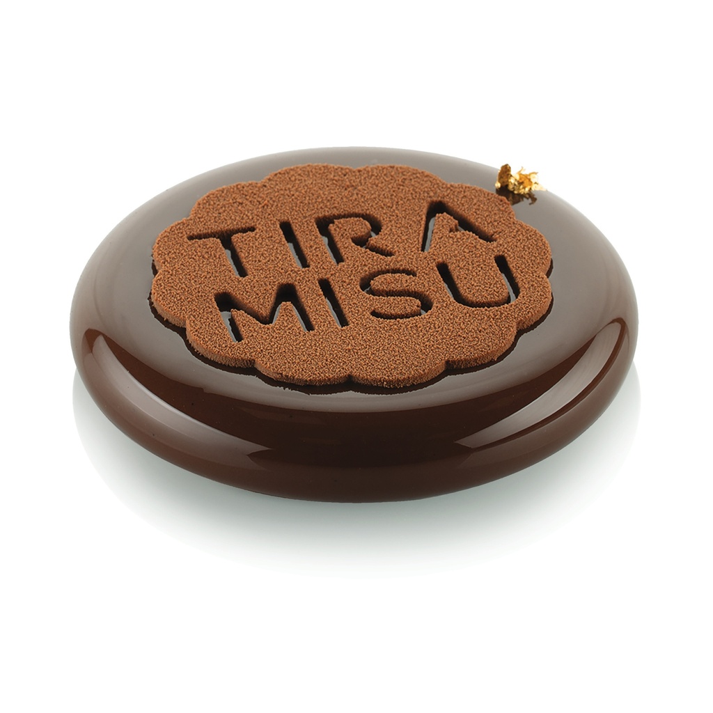 MOULE SILIKOMART MINI TIRAMISU DECOR MAT TD16 ø60 H 2 MM 
