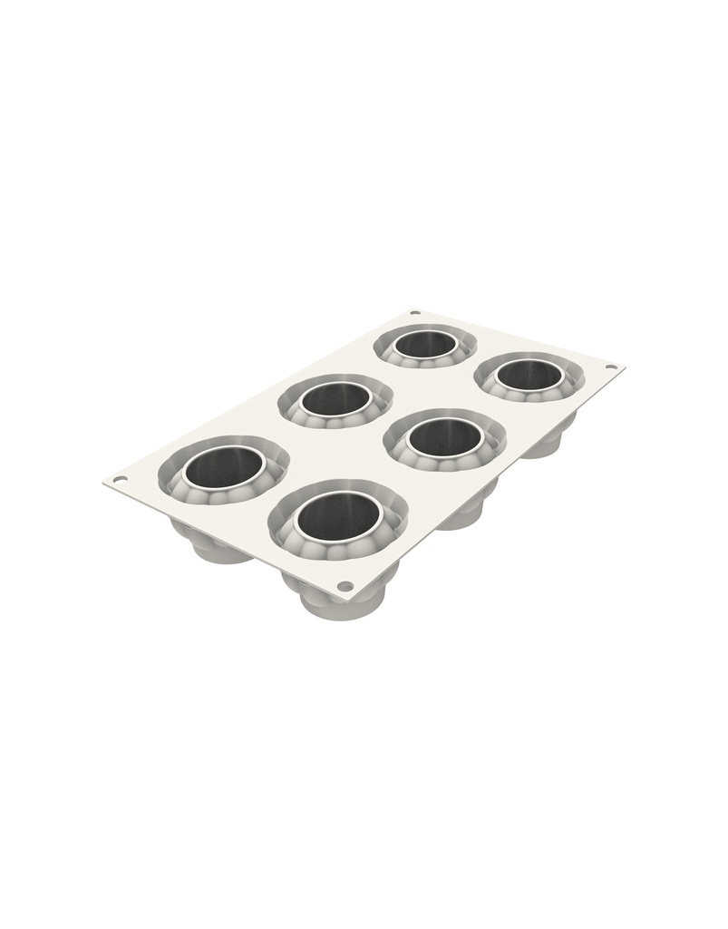 MOULE SILIKOMART DELICA N°6 ø67 MM HT 50 MM