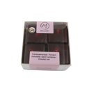 MALLOWS MARSHMALLOW FRAMBOISE CHOCOLAT NOIR 4 X 4 CM 8 PCS - 180GR