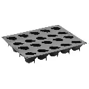 PAVOFLEX MOULE SILICONE 3D FRAISE 40 x 30 CM 90ML - 20 EMPREINTES