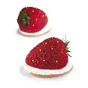 PAVOFLEX MOULE SILICONE 3D FRAISE 40 x 30 CM 90ML - 20 EMPREINTES