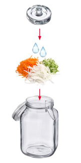 WESTMARK SET DE 4 POIDS DE FERMENTATION Ø 8CM