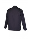 SNV VESTE "GABIN" COTON NOIRE TAILLE 1 "XS" MANCHE LONGUE