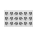 MOULE SILIKOMART FIORE XS 13 - SILICONE MOULD N.18 ø42 H 15 MM