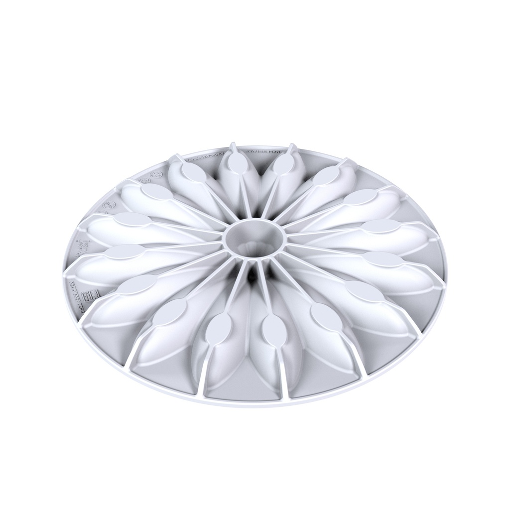 MOULE SILIKOMART BLOOM 300 - SILICONE MOULD ø173 H 22 MM