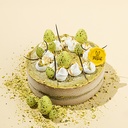 2069986 MINI OEUFS MACHA GREEN AVEC DES TÂCHES 3D 2 x 1,5 CM 162PCS ***S/CDE***