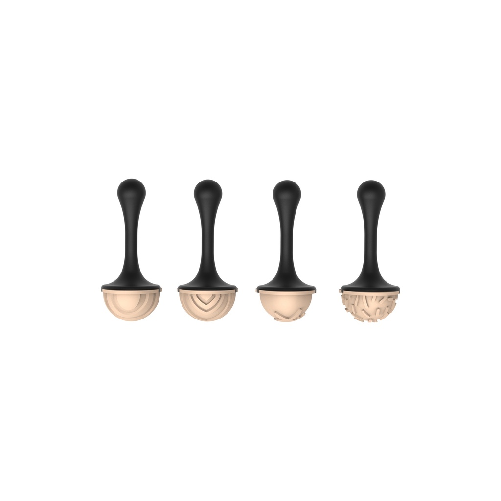 MOULE SILIKOMART CHOCO STAMP E - 4 TAMPONS THEME PÂQUES 42 x 30MM HT 17MM