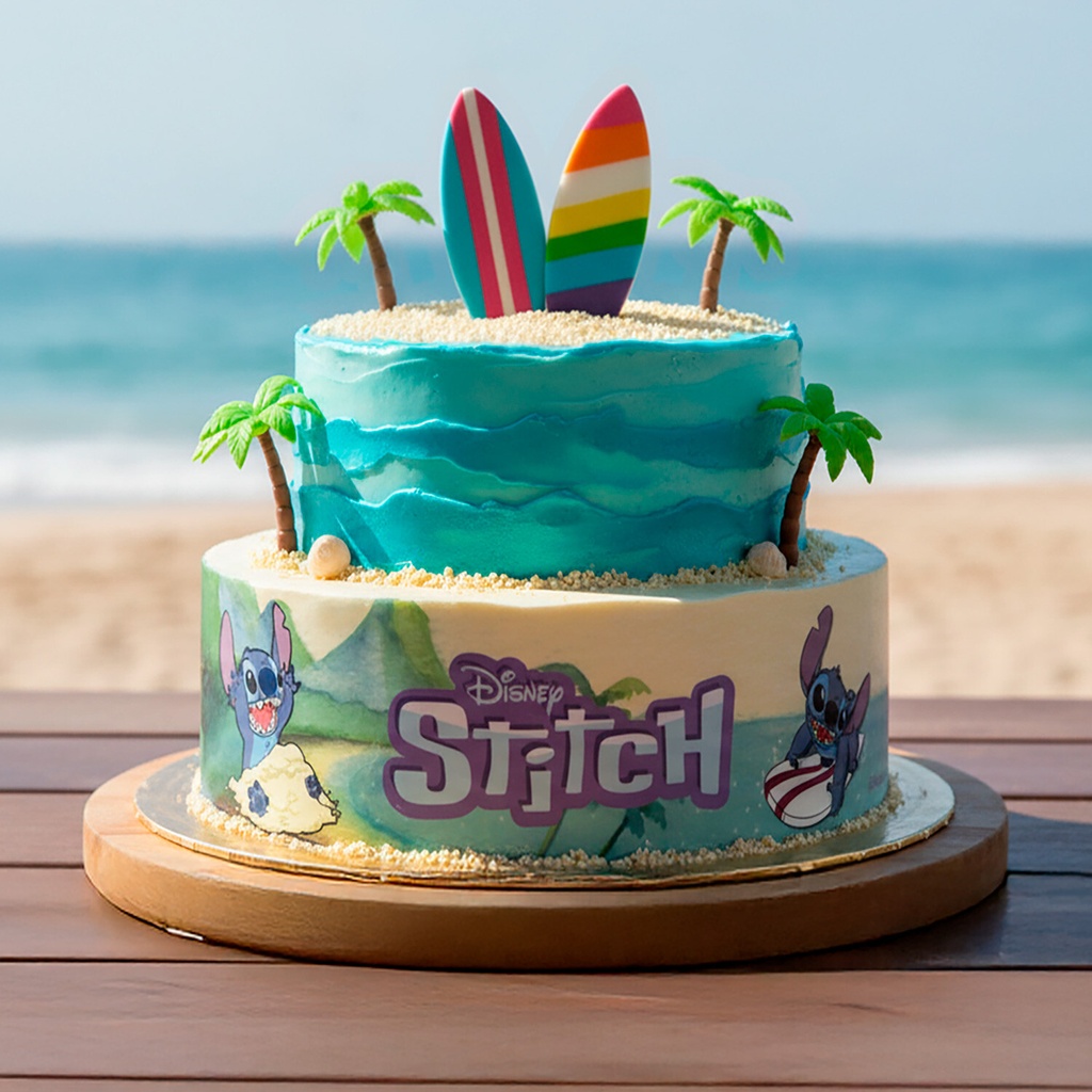 BANDES STITCH ET ANGEL PREDECOUPES EN AMIDON 4,95 x 21CM 3PCS