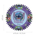 CAISSETTES CUPCAKES STITCH Ø 5CM HT 3CM 25 PCS