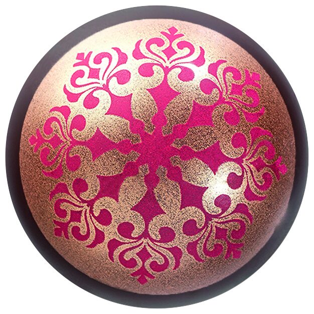 087170 PCB BAROQUE HALF-BALL MOLDS FOR 10 PIECES Ø 5 CM 10PCES ***ON ORDER***