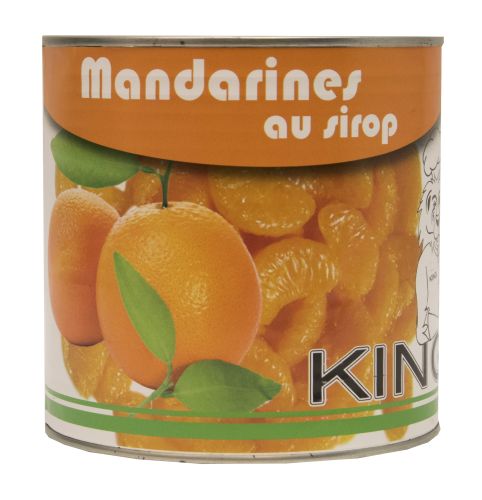 MANDARINE AU SIROP KING 3KG