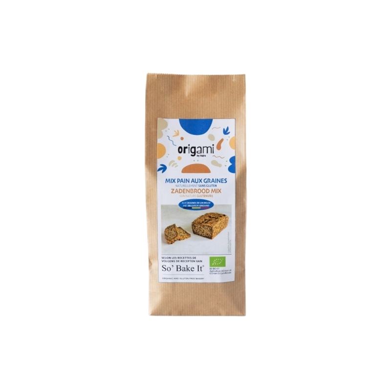 ORIGAMI MIX PAIN AUX GRAINES BIO 400GR