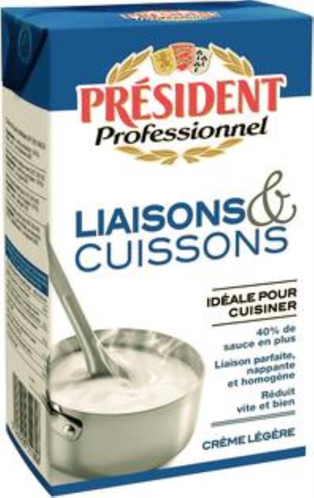PRESIDENT CREME CULINAIRE 18% UHT 1L