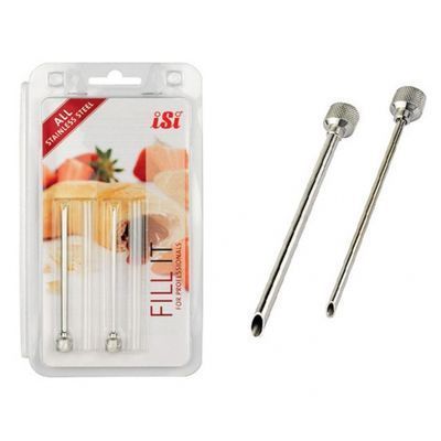 ISI SET OF 2 STAINLESS STEEL INJECTOR NEEDLES FOR ISI SIPHON