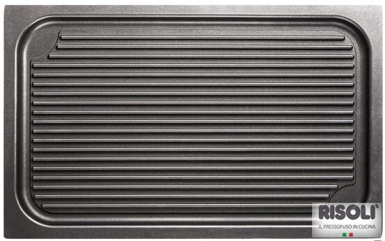RISOLI GRILL GN 1/1 ANTI-ADHERENT 53X32.5XH2CM  7MM EP