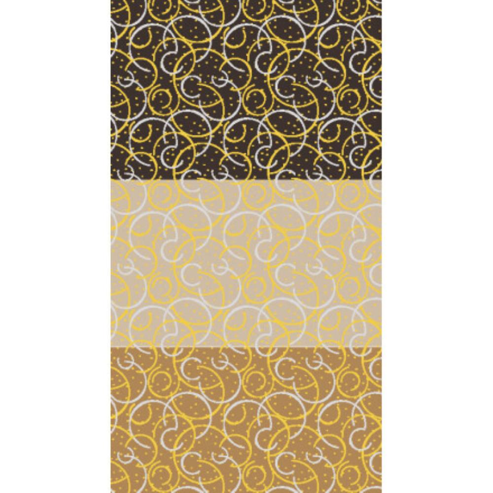 2046004 GOUD EN ZILVEREN OORBELOVERDRUK 30 X 40 CM 30 STUKS ***OP BESTELLING***