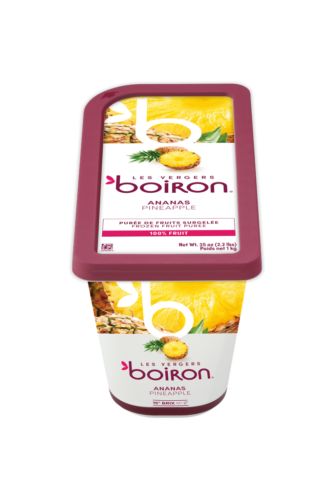 ❄️BOIRON 524 PURÉE D'ANANAS 100% 1KG 6X1KG = KG
