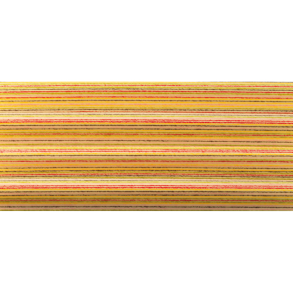 088009 PCB-BEDRUKT VEL GESTREEPT 40X25CM 17ST ***S/CDE***