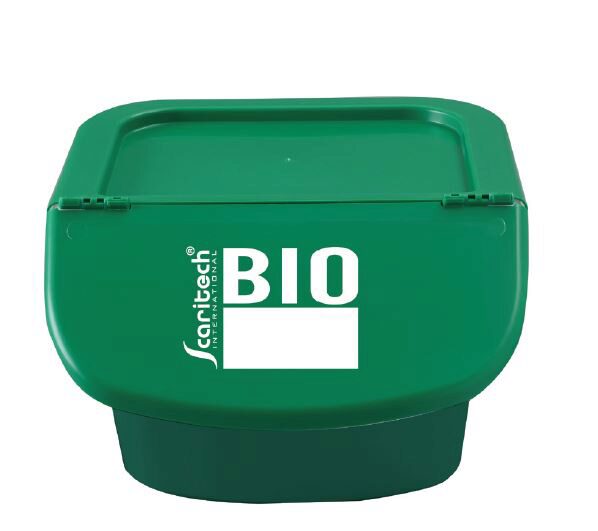 COUVERCLE BAC A INGREDIENTS 15L VERT BIO 40 X 43 CM