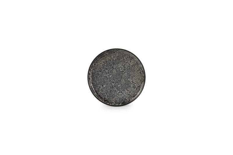 ONA GRAVEL BLACK DINNER PLATE 20CM - 204320