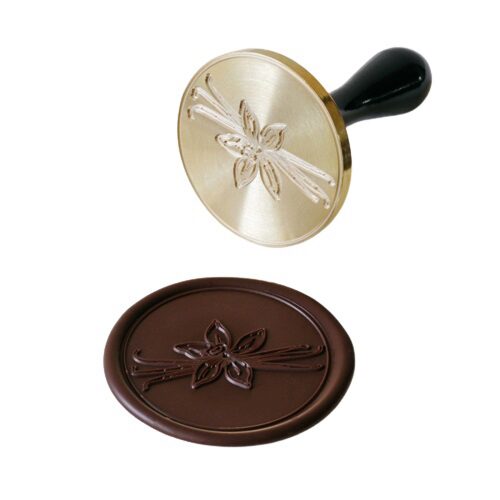 VANILLA CHOCOLATE STAMP Ø 6CM