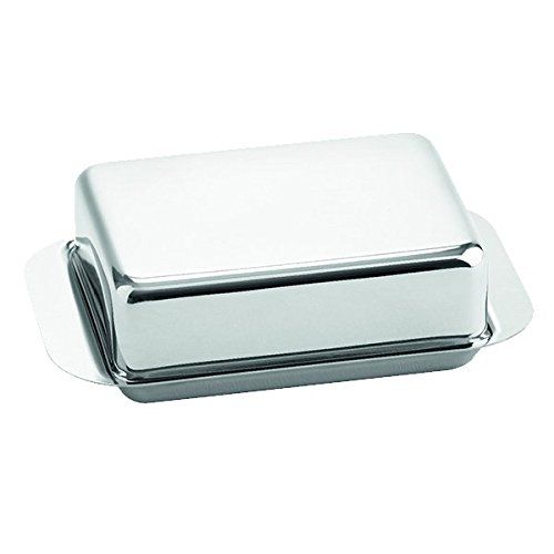 WEIS STAINLESS STEEL BUTTER DISH WITH FRIDGE DOOR COVER