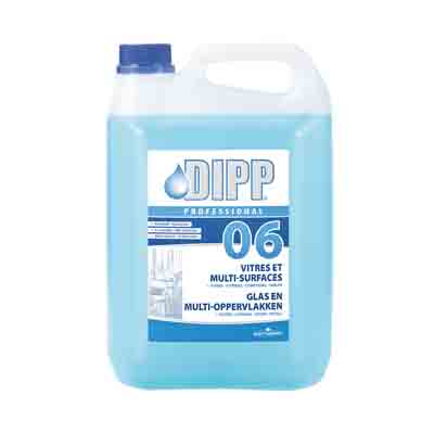 DIPP 06 GLASS & MULTI-SURFACE CLEANER 5L