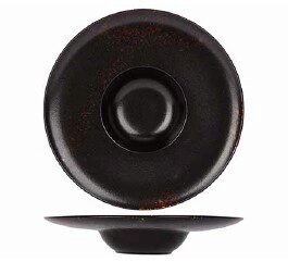 PROOF ETNA NOIR/BRUN ASSIETTE PASTA CREUSE 30XH6CM