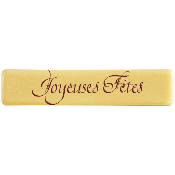 060461 PCB RECTANGLES CB JOYEUSES FÊTES 7X1.5 CM 350PCS ***S/CD***