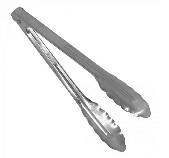 TRENTON RVS SERVEERTANG 40 CM EIKENBLAD