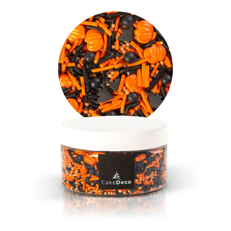 1039232 HALLOWEEN POMPOENENMIX IN SUIKER 100G