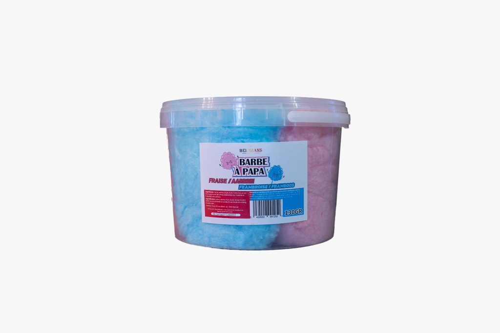 BEL'GIANS SUIKERSPIN MIX AARDBEI FRAMBOOS 130GR