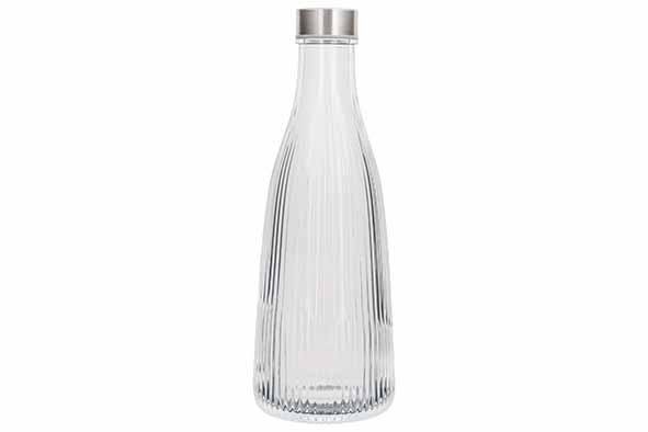 ATLA BOTTLE 1L NATURAL TRANSLUCENT D10,1XH28CM - WITH LID