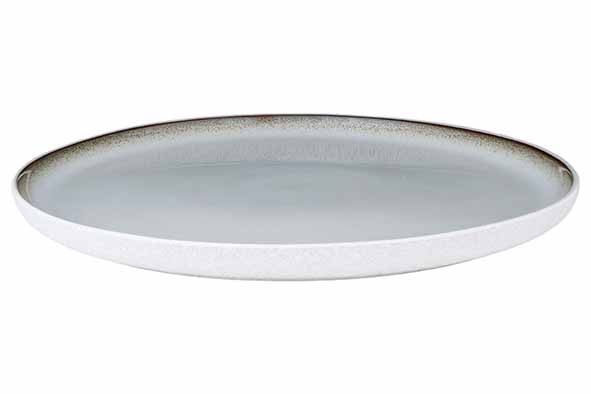 LILY WHITE DESSERT PLATE D21CM 