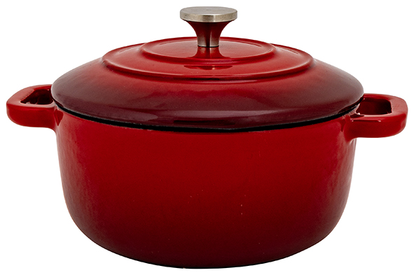 C&T FONTESTIC MINI COCOTTE TRADITIONAL RED 12CMXH9CM - 9967506