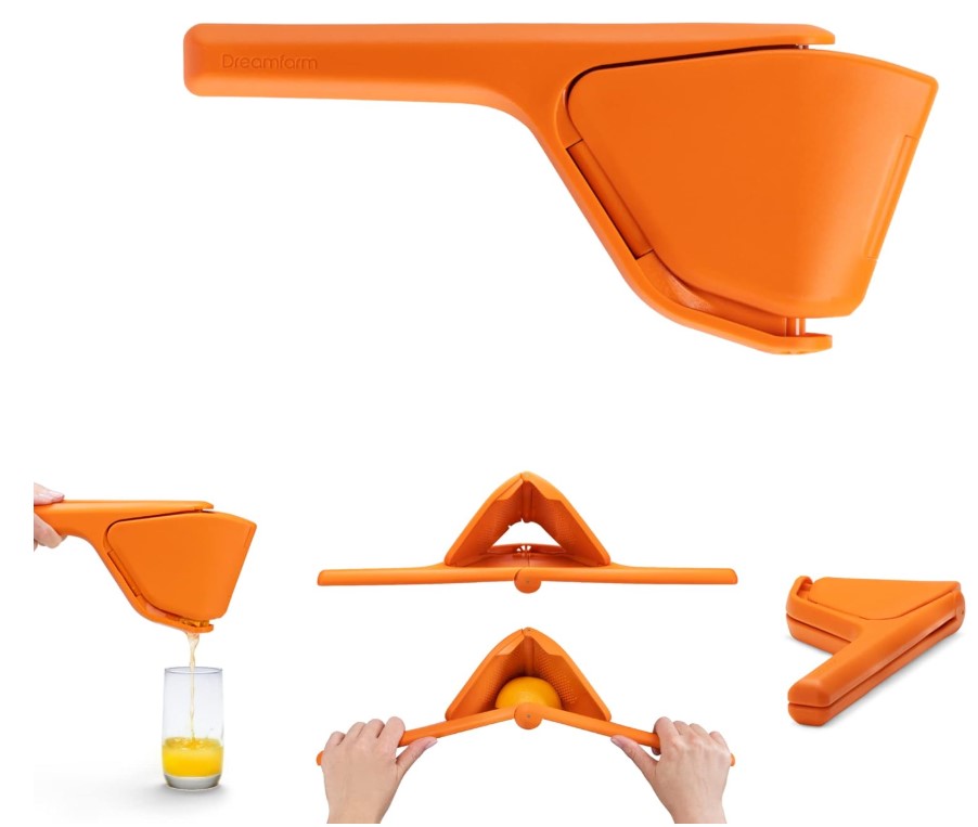 DREAMFARM ORANGE CITRUS PRESS