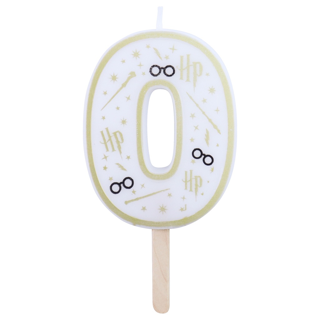 BOUGIE HARRY POTTER CHIFFRE 0