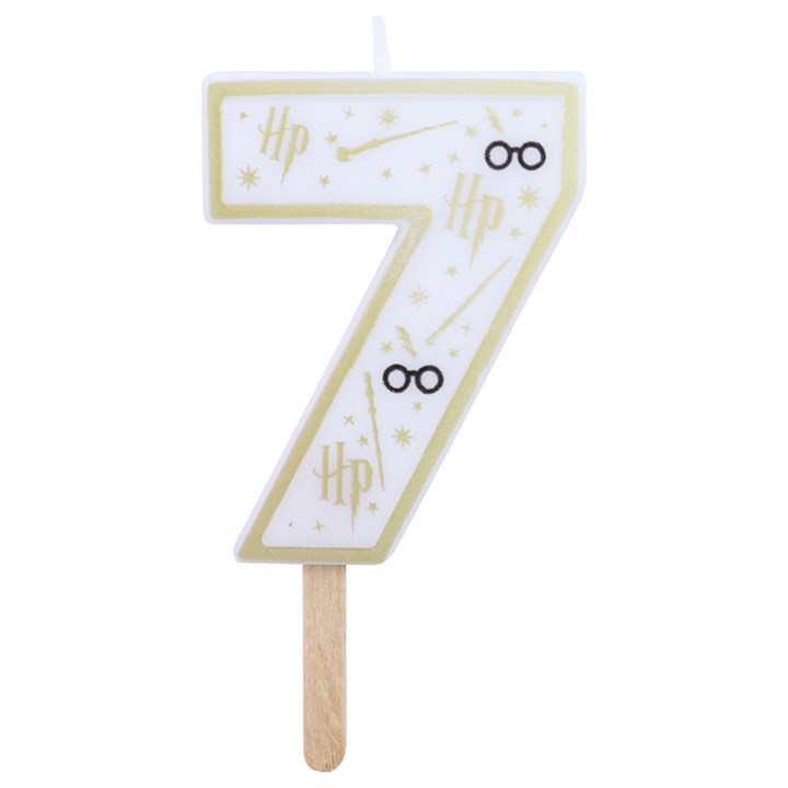 BOUGIE HARRY POTTER CHIFFRE 7