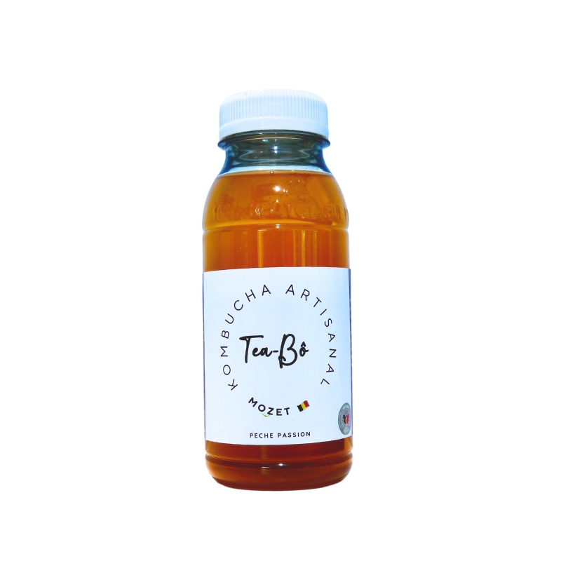 Kombucha Tea-Bô Pêche Passion 25CL 