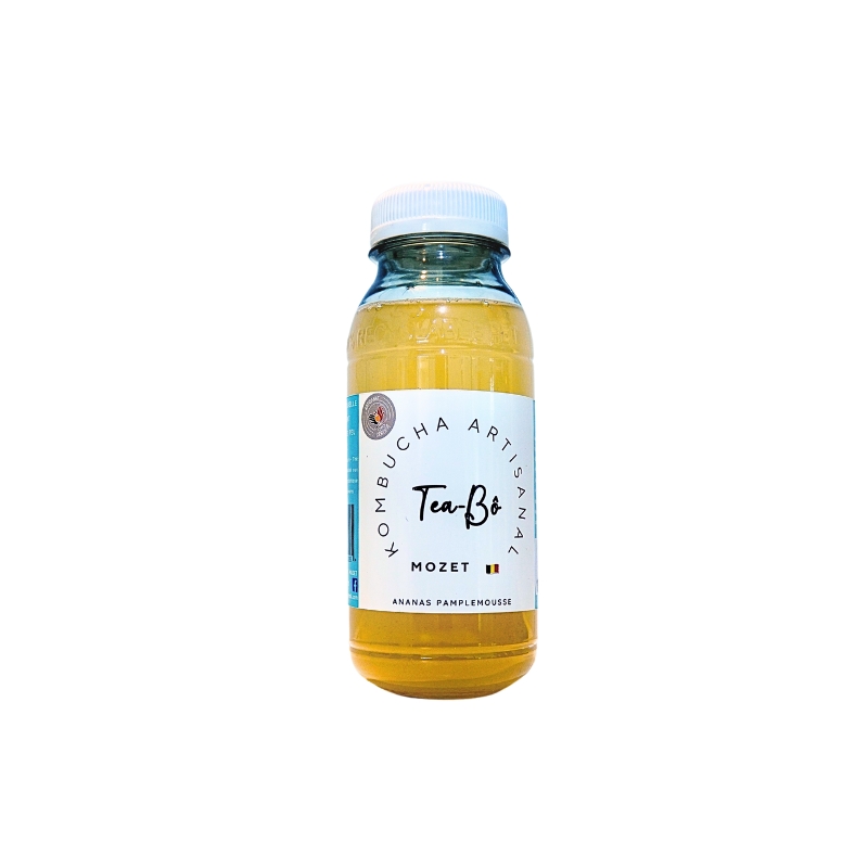 KOMBUCHA TEA-BÔ PINEAPPLE GRAPEFRUIT 25CL