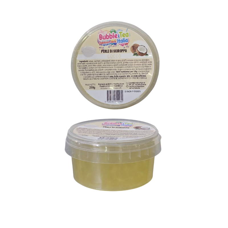 BLACK COFFEE PERLES DE FRUITS 250GR GOUT COCO P/BUBBLE TEA