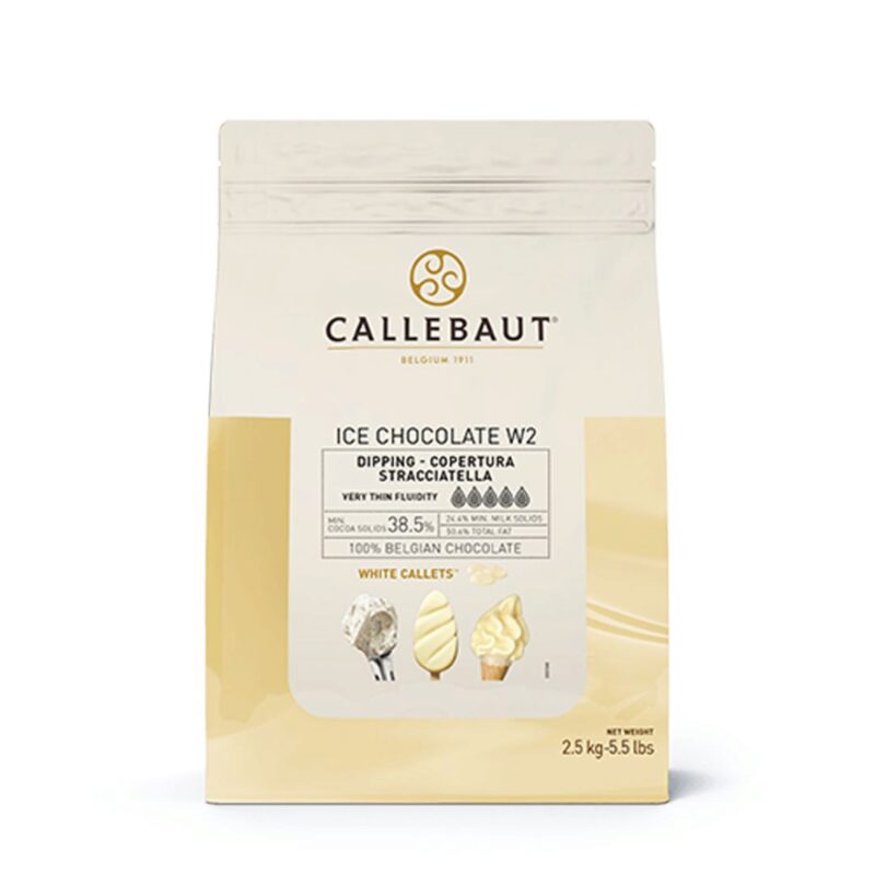 CALLEBAUT ICE-50-WNV-552 WITTE CHOCOLADE 2.5KG=KG
