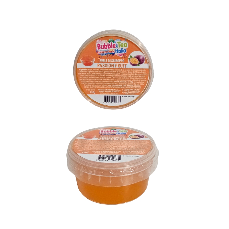 BLACK COFFEE FRUITPARELS 250GR PASSIEVRUCHT SMAAK P/BUBBLE TEA