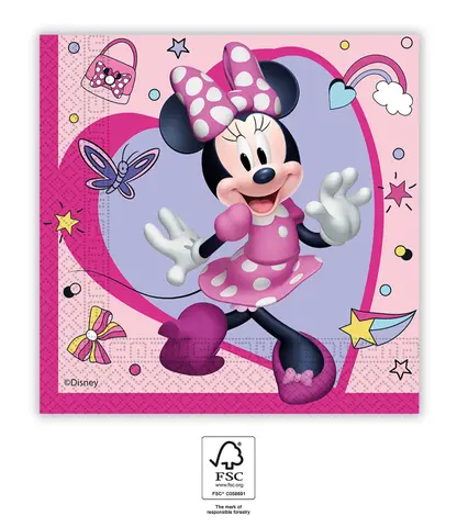 MINNIE JUNIOR SERVIETTES EN PA