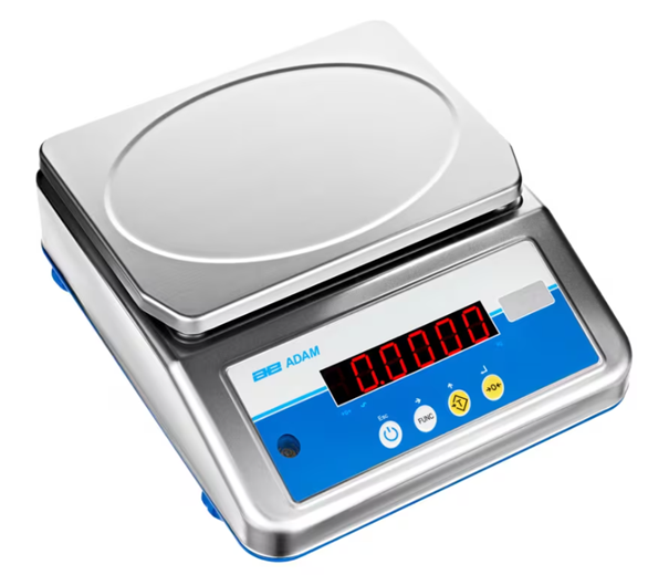 ADAM BALANCE LAVABLE AQUA ABW 4S -  4KGX0.5GR PLATEAU 24,5X18CM -IP68 