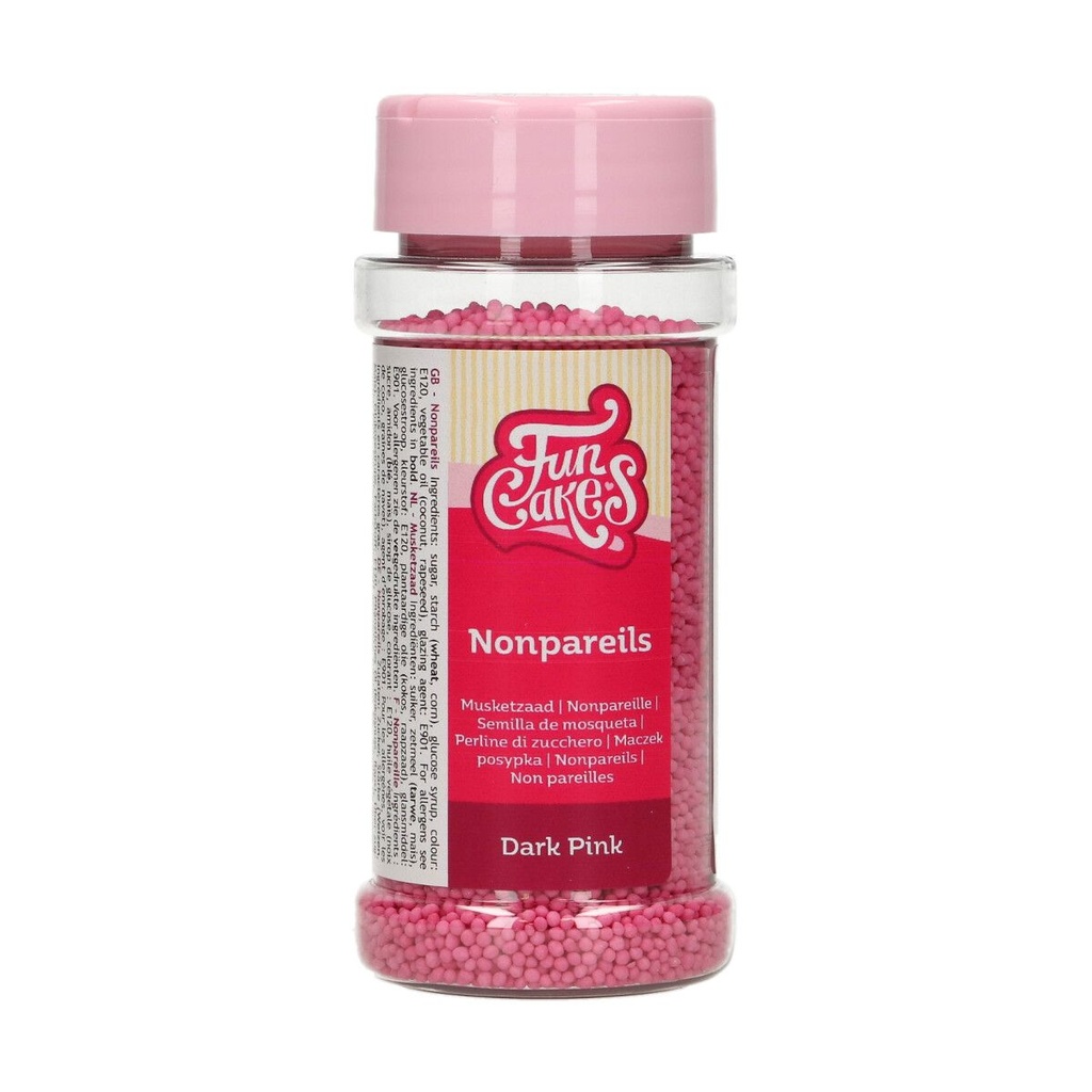 FunCakes Nonpareils Donkerroze 80g